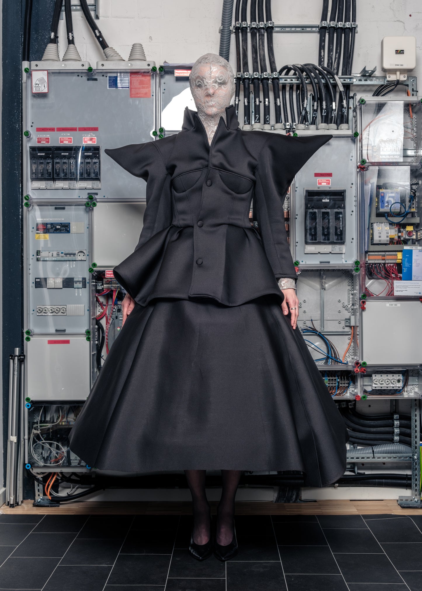 Black Midi Skirt