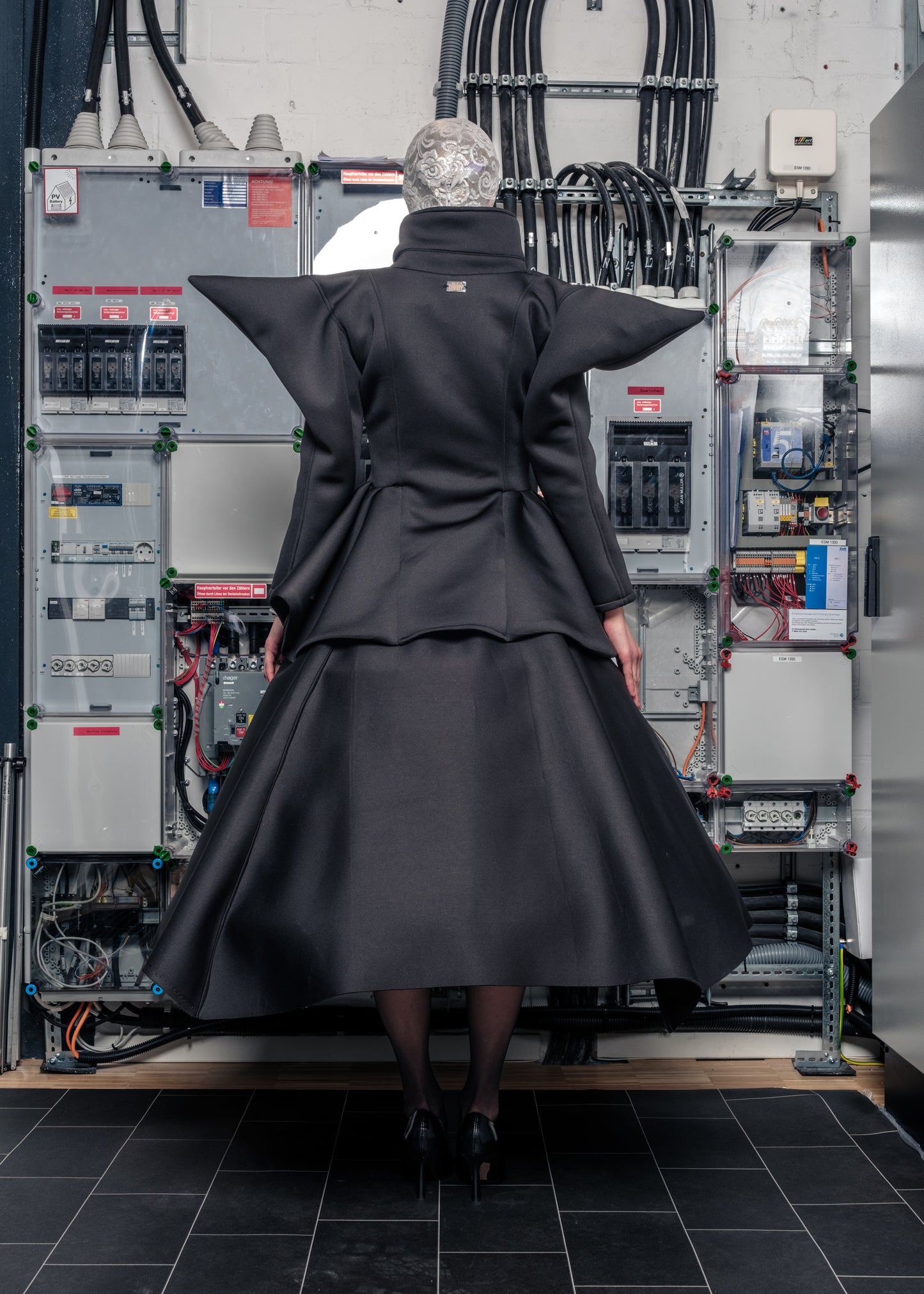 Black Midi Skirt