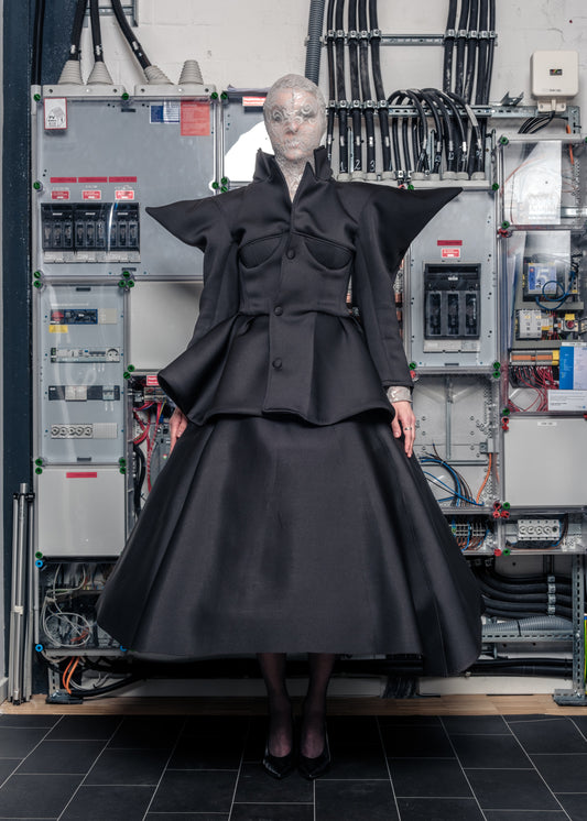 Black Midi Skirt