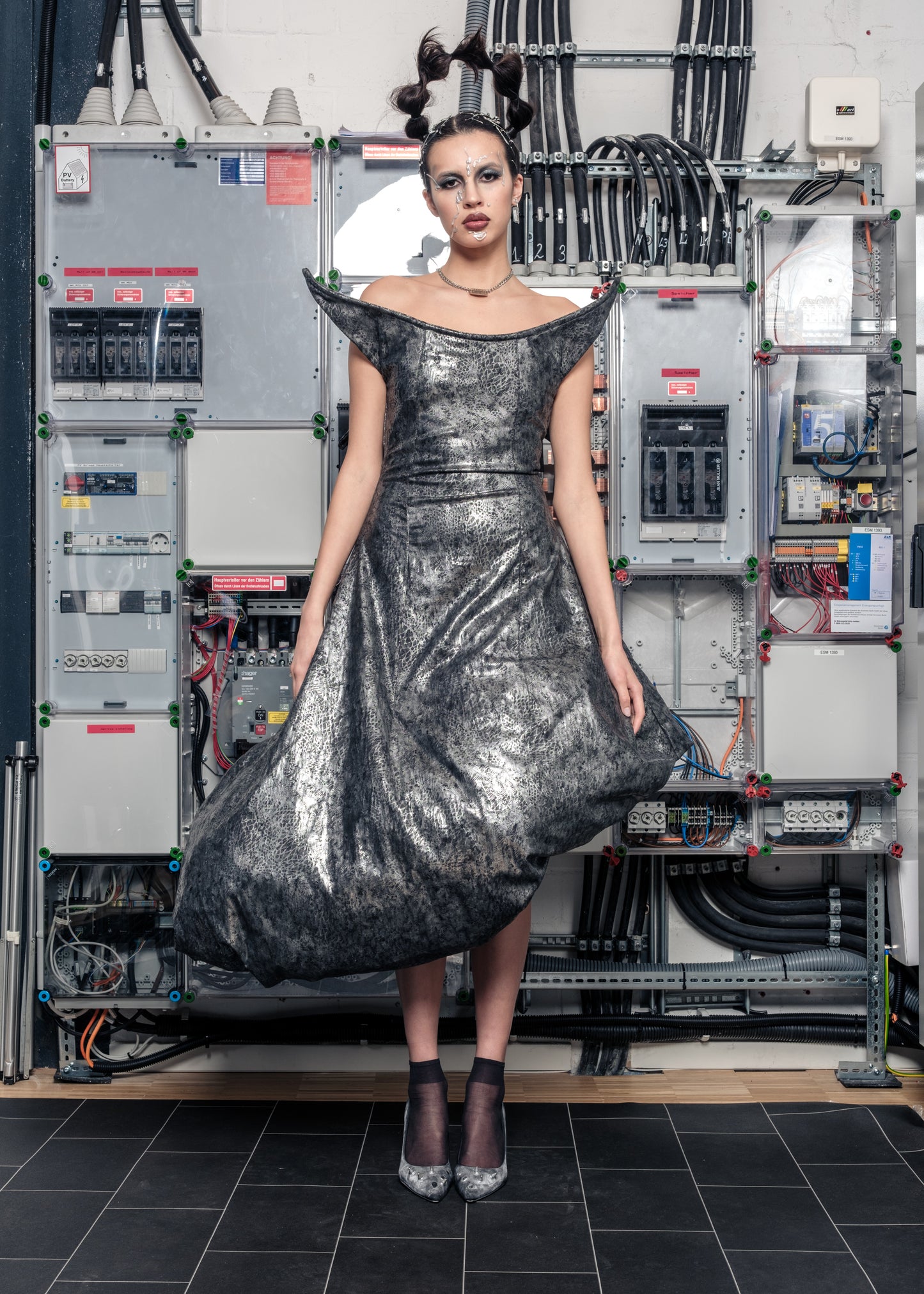 Silver Balloon Dress
