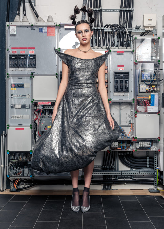 Silver Balloon Dress