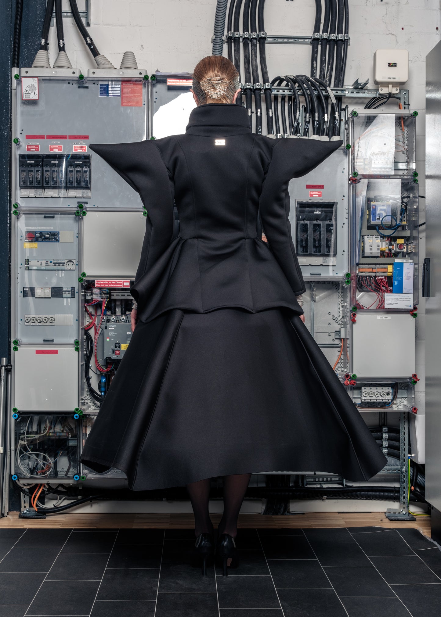 Neoprene Black Jacket